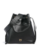 Pinko Secchiello Classic Bucket bag nero/antique gold