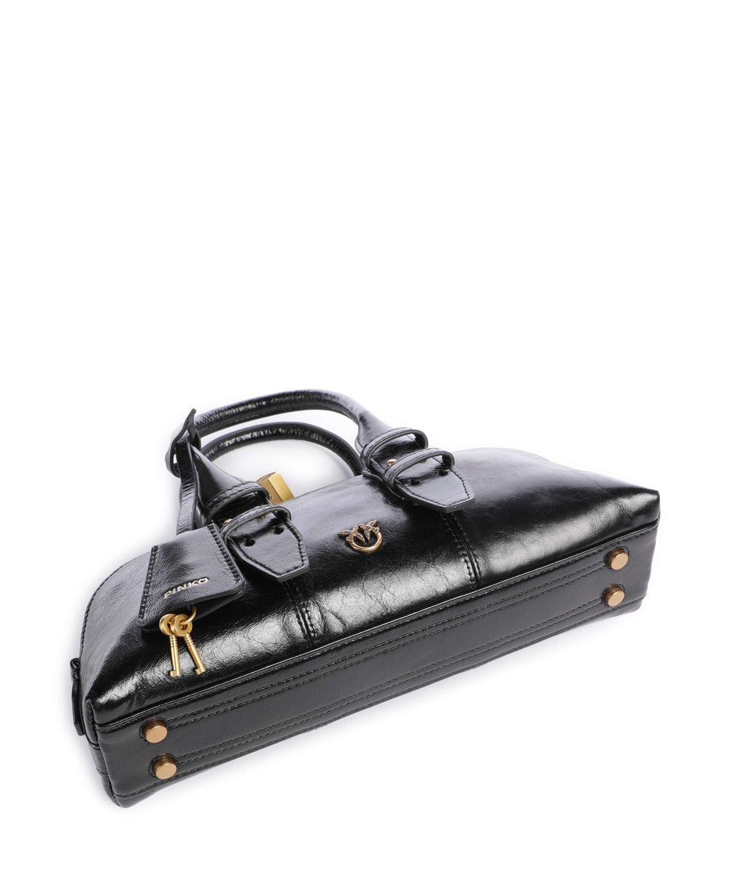 Pinko Bowling Horizontal Handbag nero/antique gold