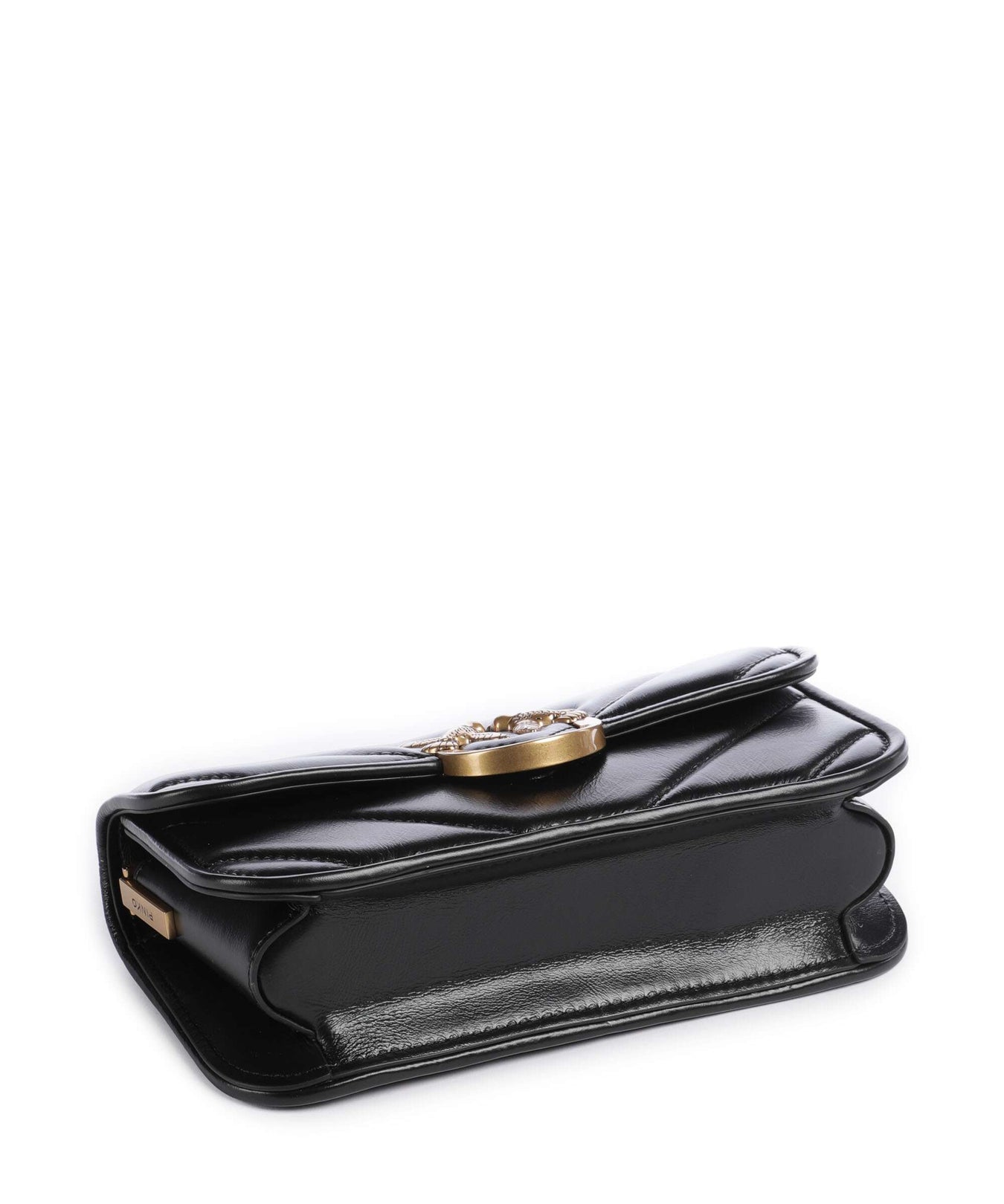 Pinko Love Box Horizontal Shoulder bag nero/antique gold