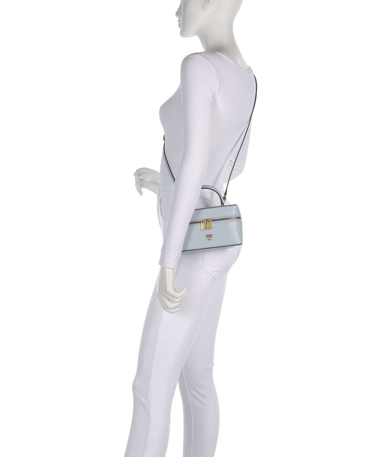 Pinko Vanity Mini Crossbody bag azzurro celeste/antique gold