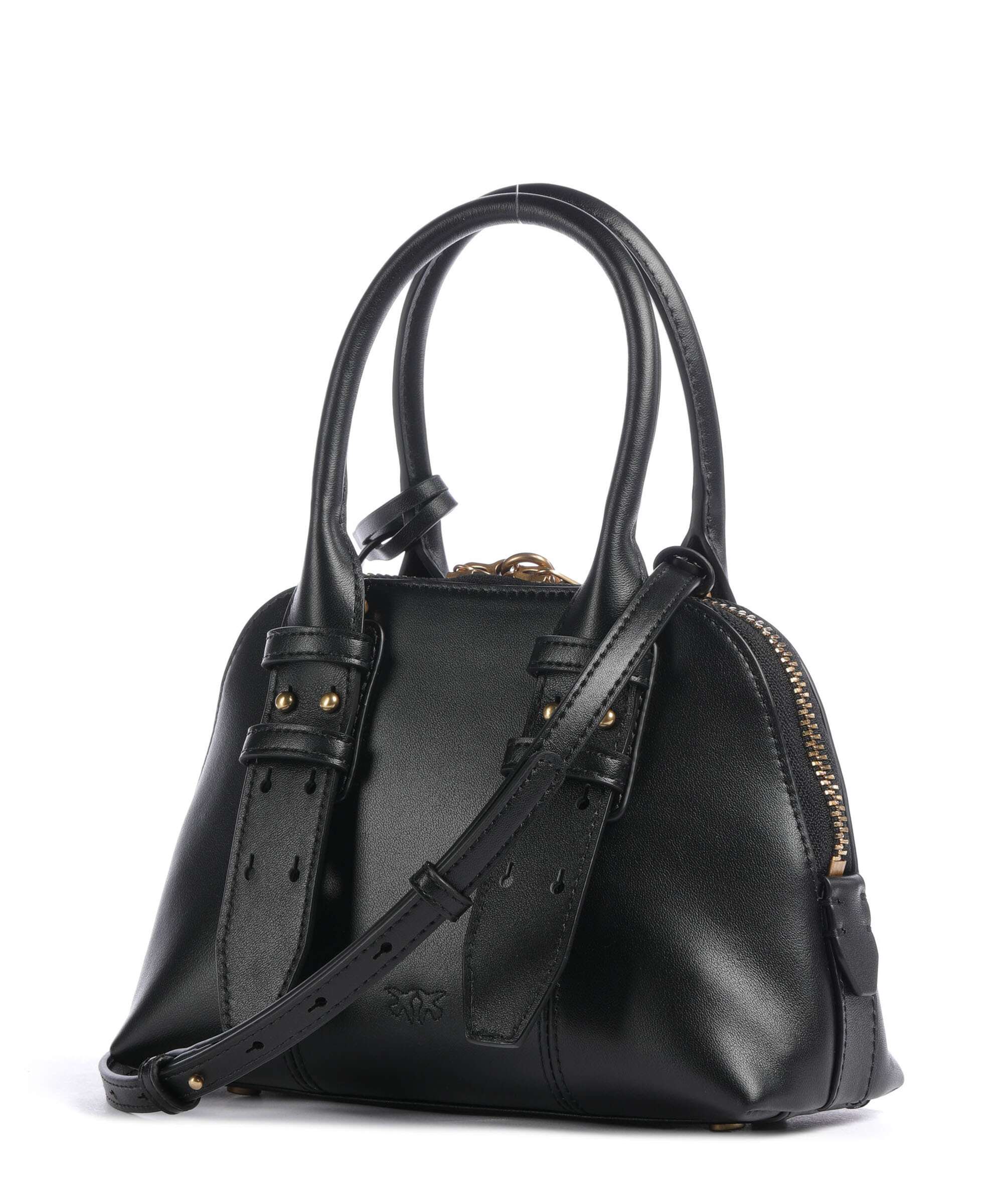 Pinko Bowling Mini Handbag nero/antique gold