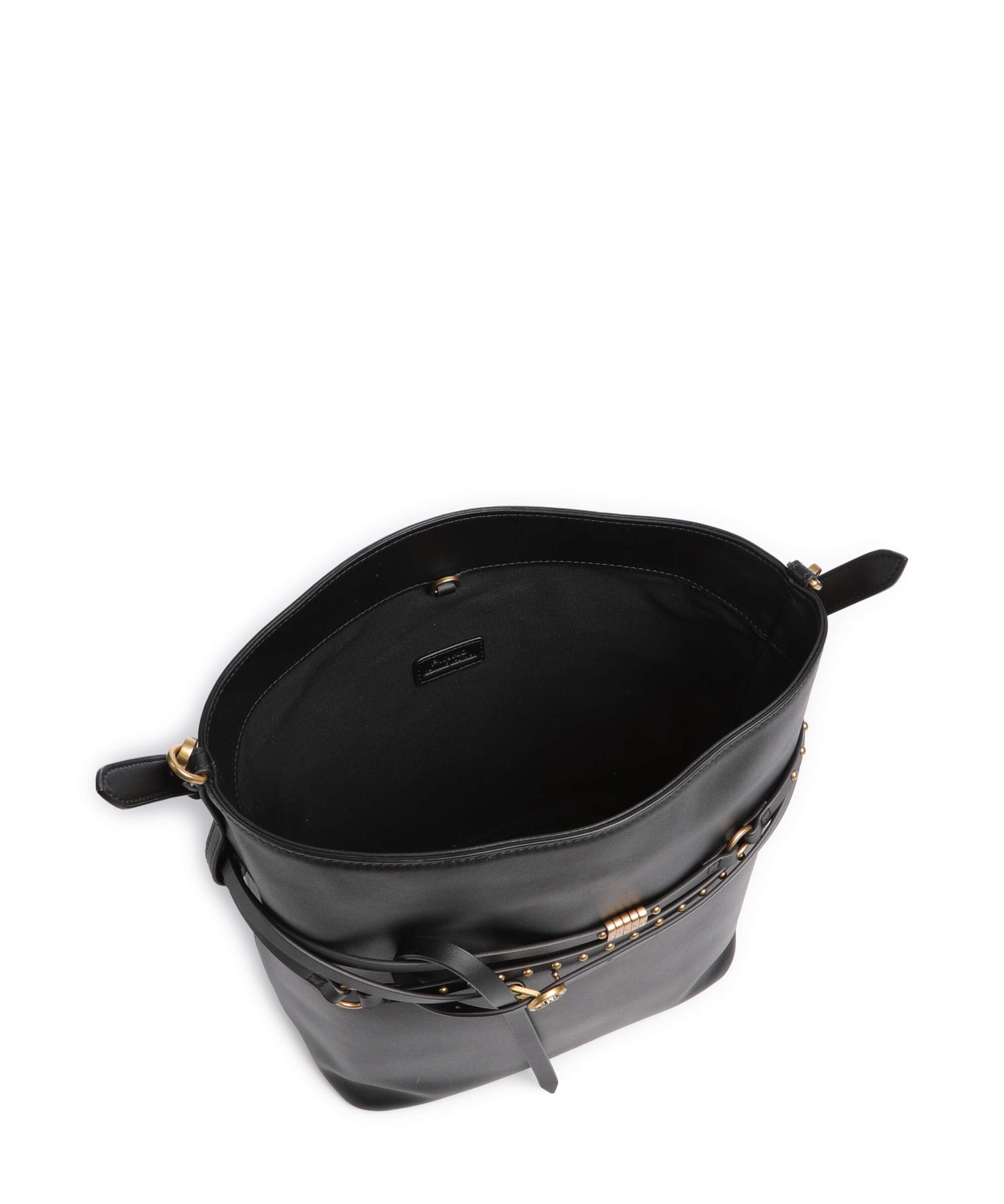 Pinko Belt Classic Bucket bag nero/antique gold