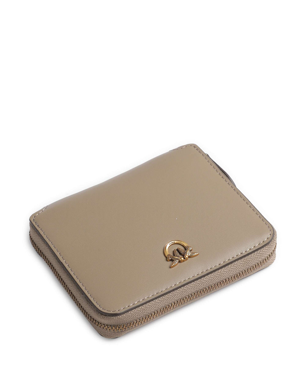 Pinko Taylor Wallet grigio talpa/antique gold