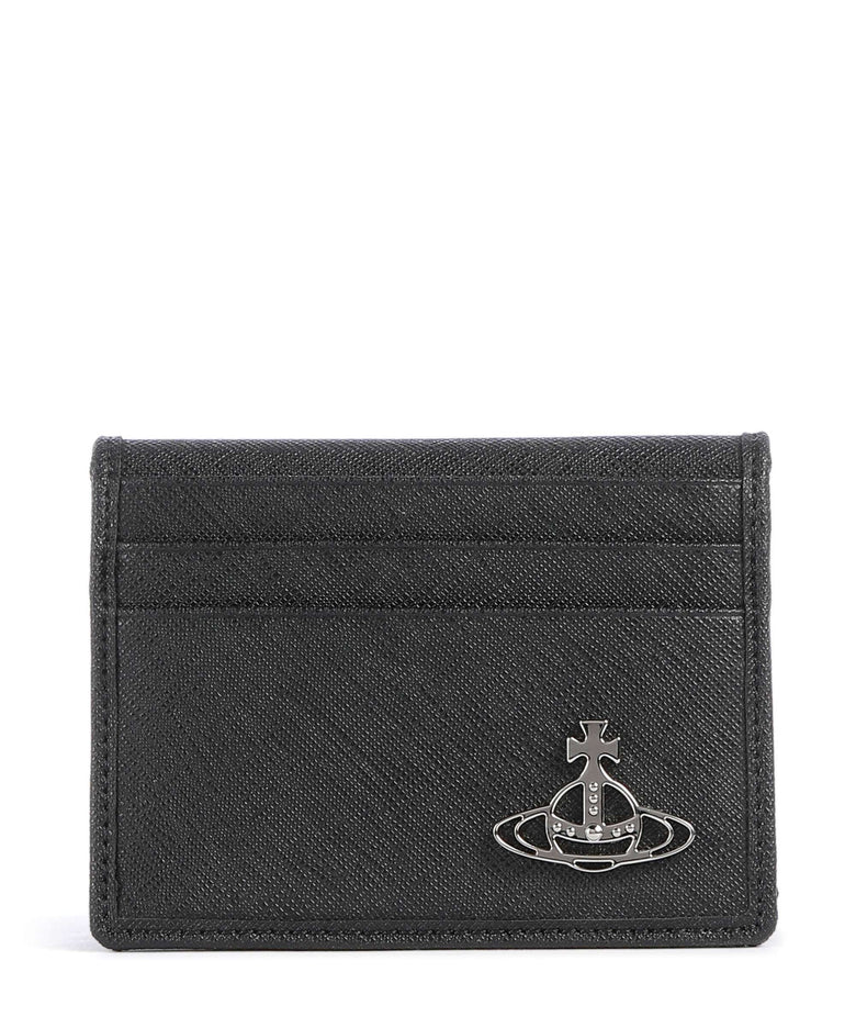 Vivienne Westwood Saffiano Credit card holder black