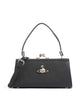 Vivienne Westwood Doll Frame Saffiano XL Handtas black