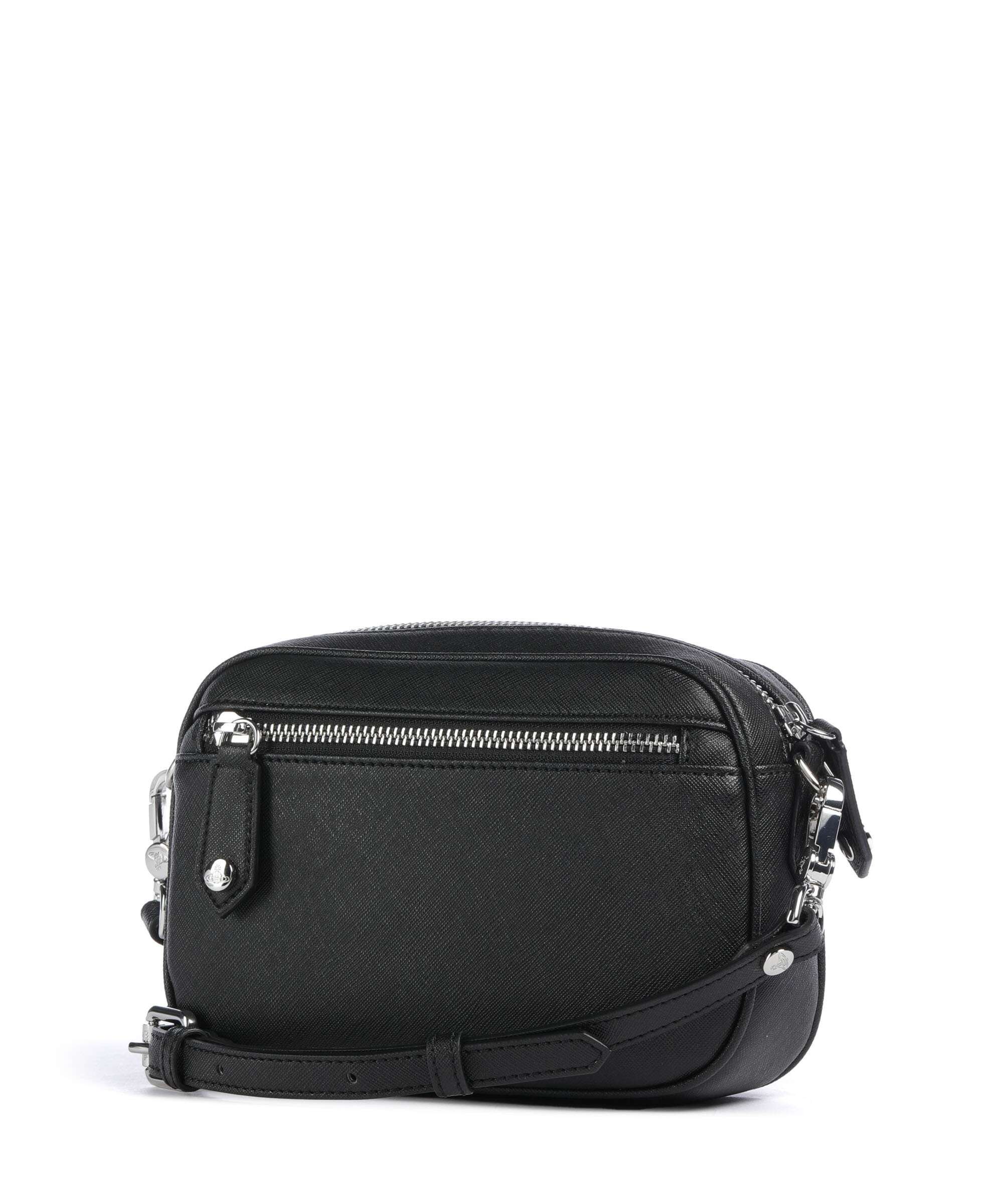 Vivienne Westwood Anna Saffiano Crossbody bag black