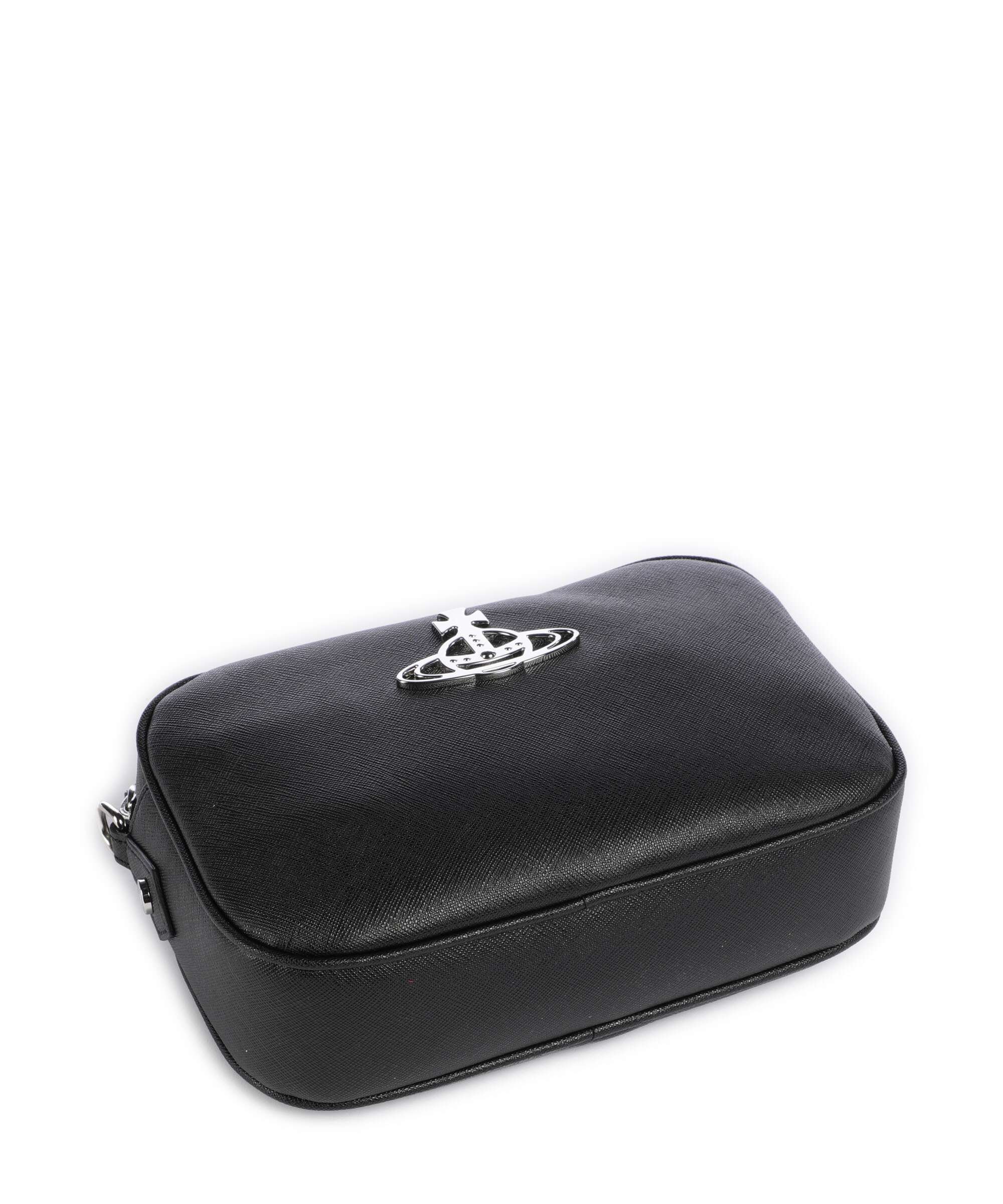 Vivienne Westwood Anna Saffiano Crossbody bag black