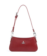 Vivienne Westwood Tasha Embossed Croc Mini Schoudertas red