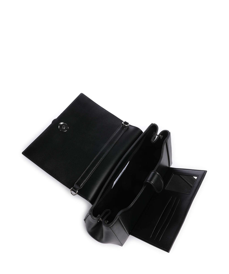 Vivienne Westwood Hazel Smooth Medium Shoulder bag black