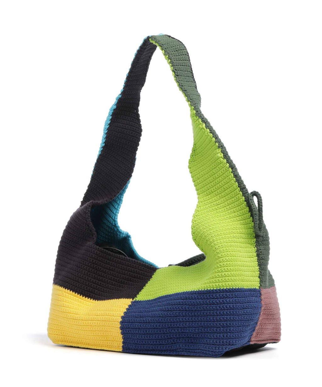 Vivienne Westwood Ellie Crochet Hobo bag multi patchwork