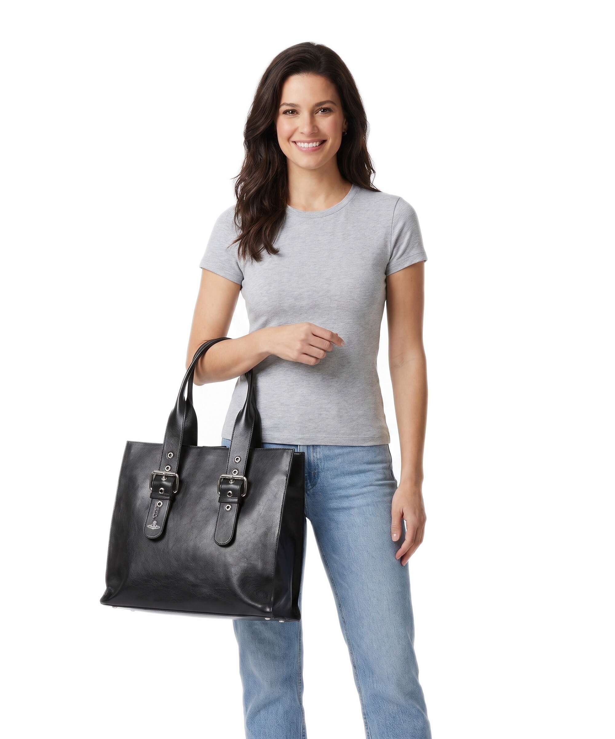 Vivienne Westwood Alex Supple Tote bag black