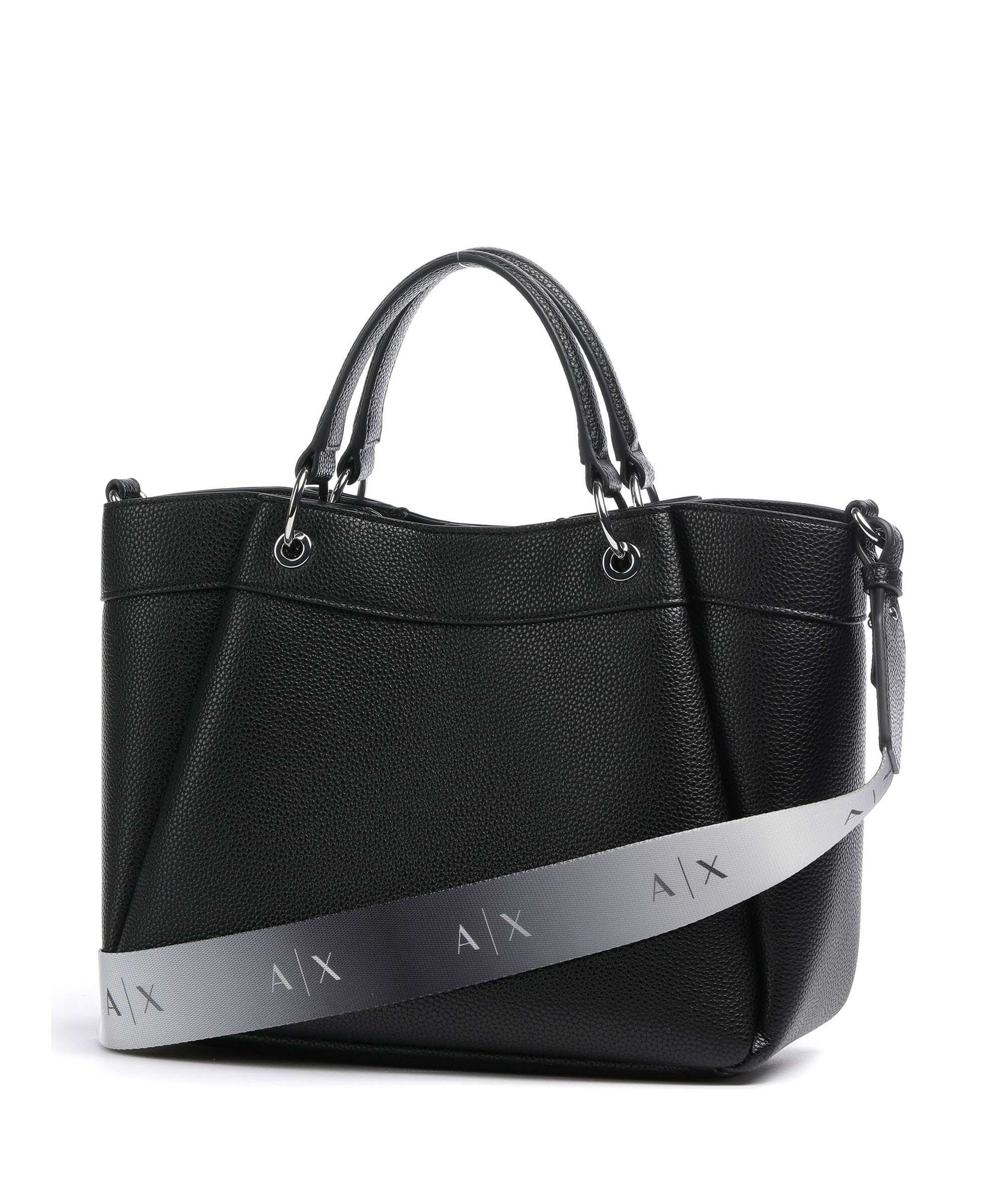 Armani Exchange Wave M Handbag nero