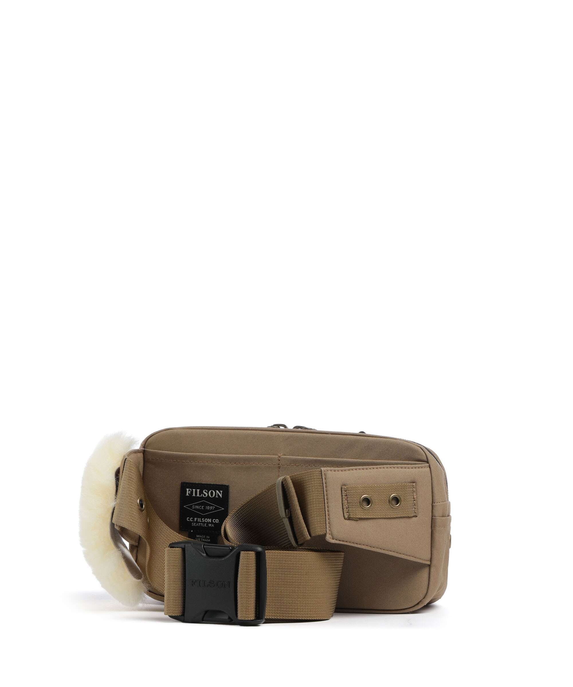 Filson Rugged Twill Belt bag dark tan