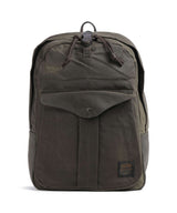 Filson Oil Finish Tin Cloth Journeyman Backpack otter green