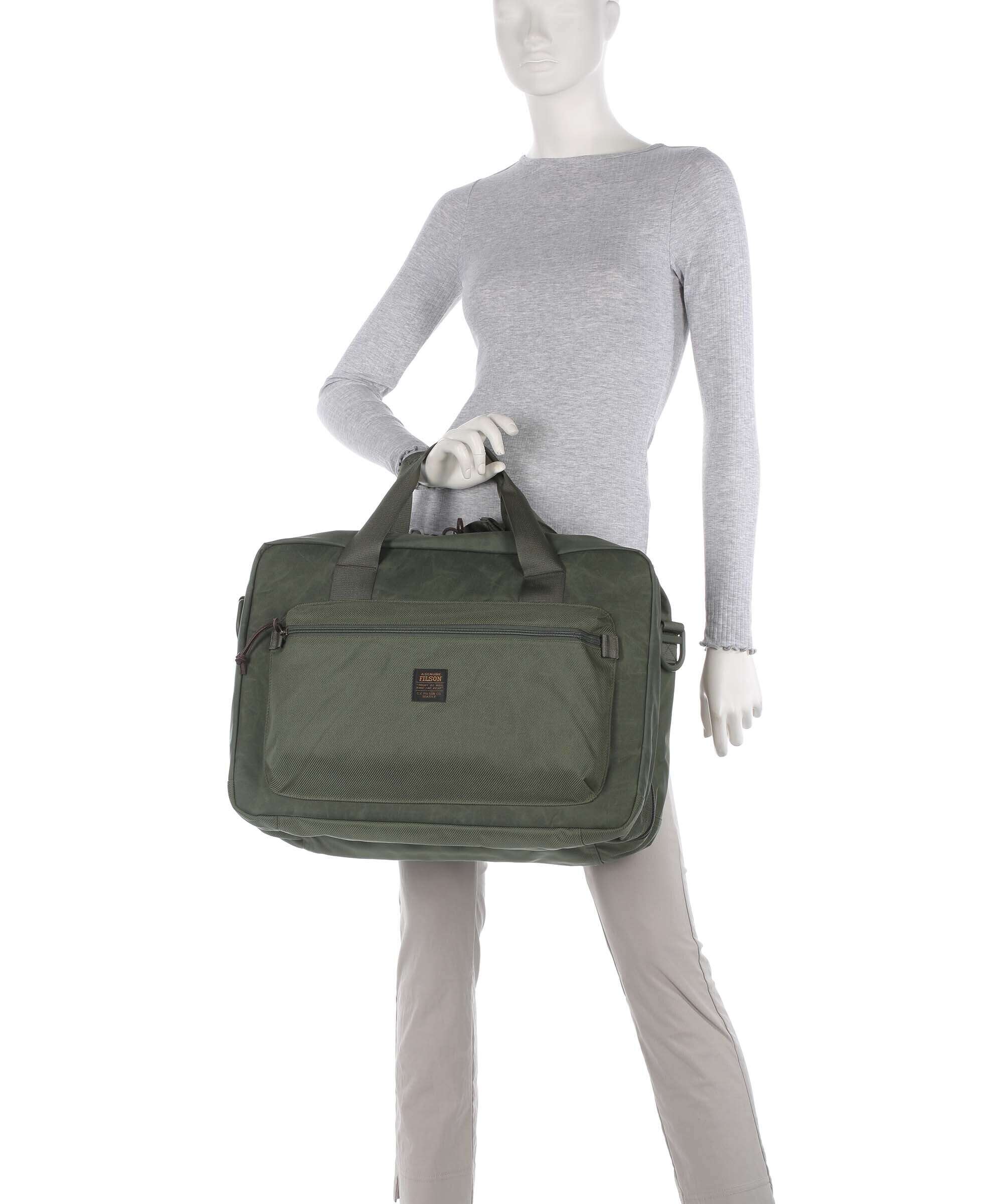 Filson Cordura Nylon Surveyor Pullmann Pack Backpack bag service green