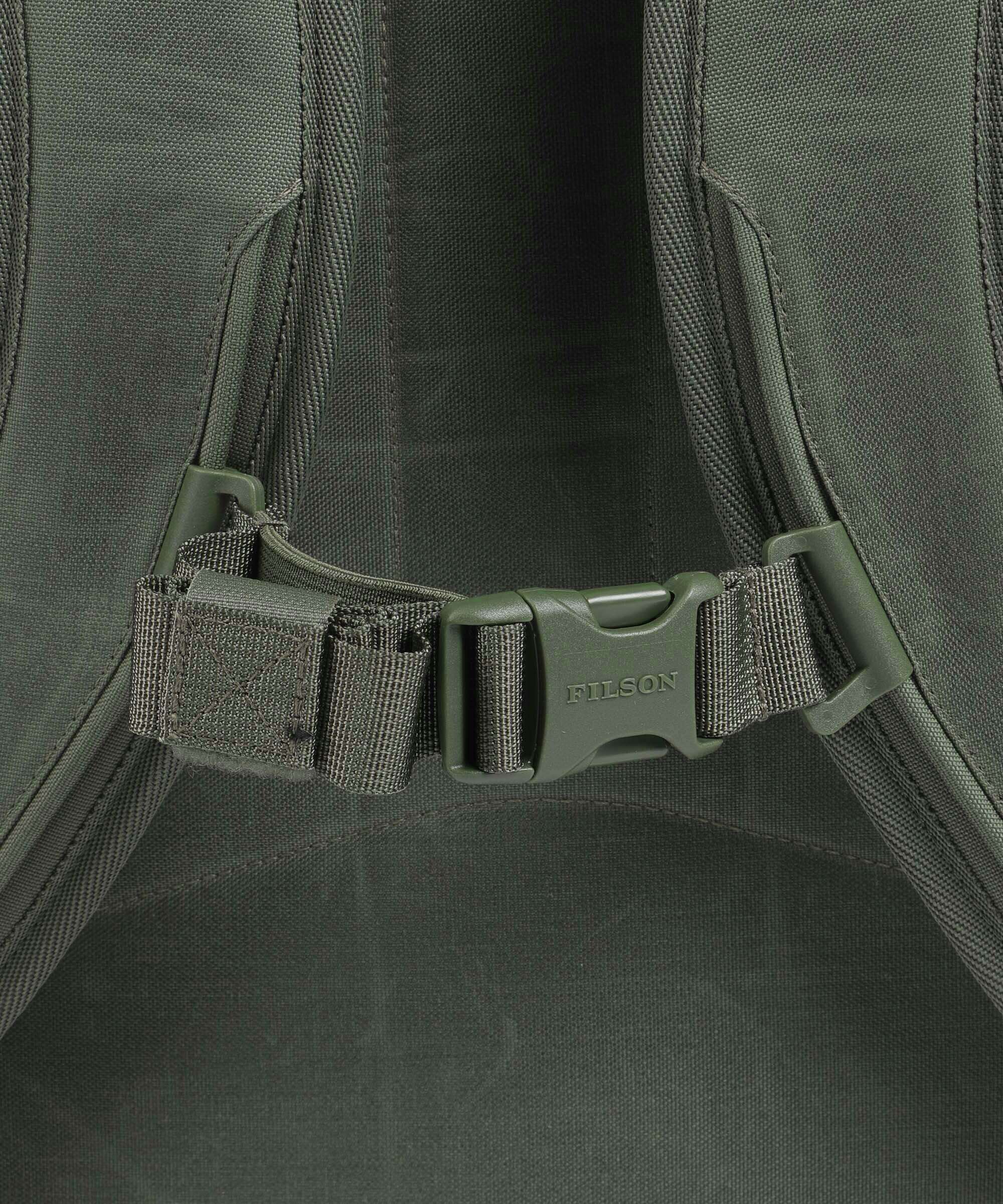 Filson Cordura Nylon Surveyor Pullmann Pack Backpack bag service green
