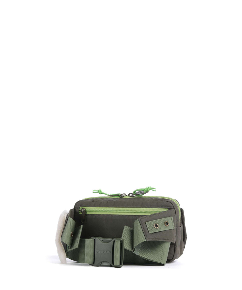 Filson Waxed Cotton Belt bag otter green