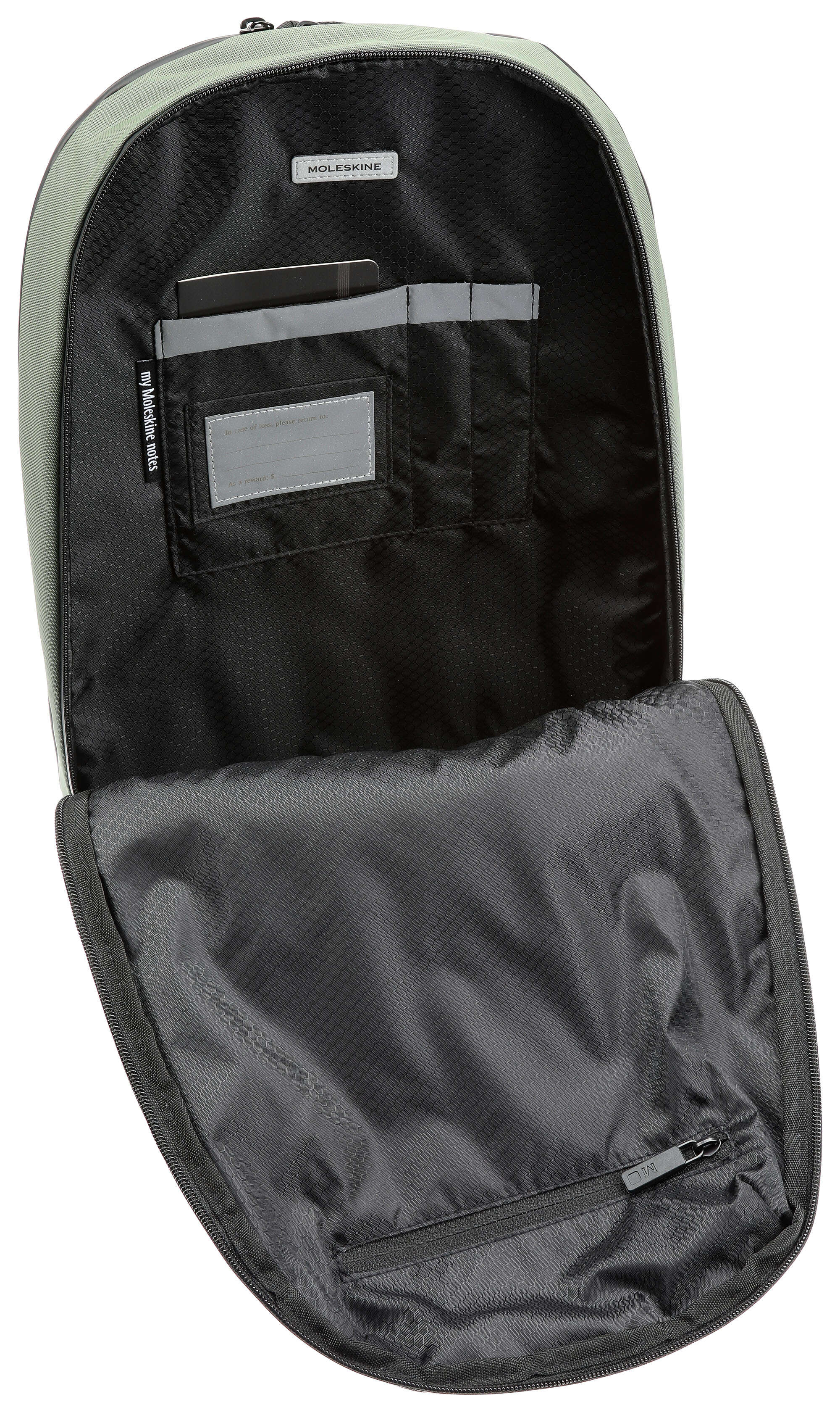 Moleskine Metro Collection Backpack mossgrün