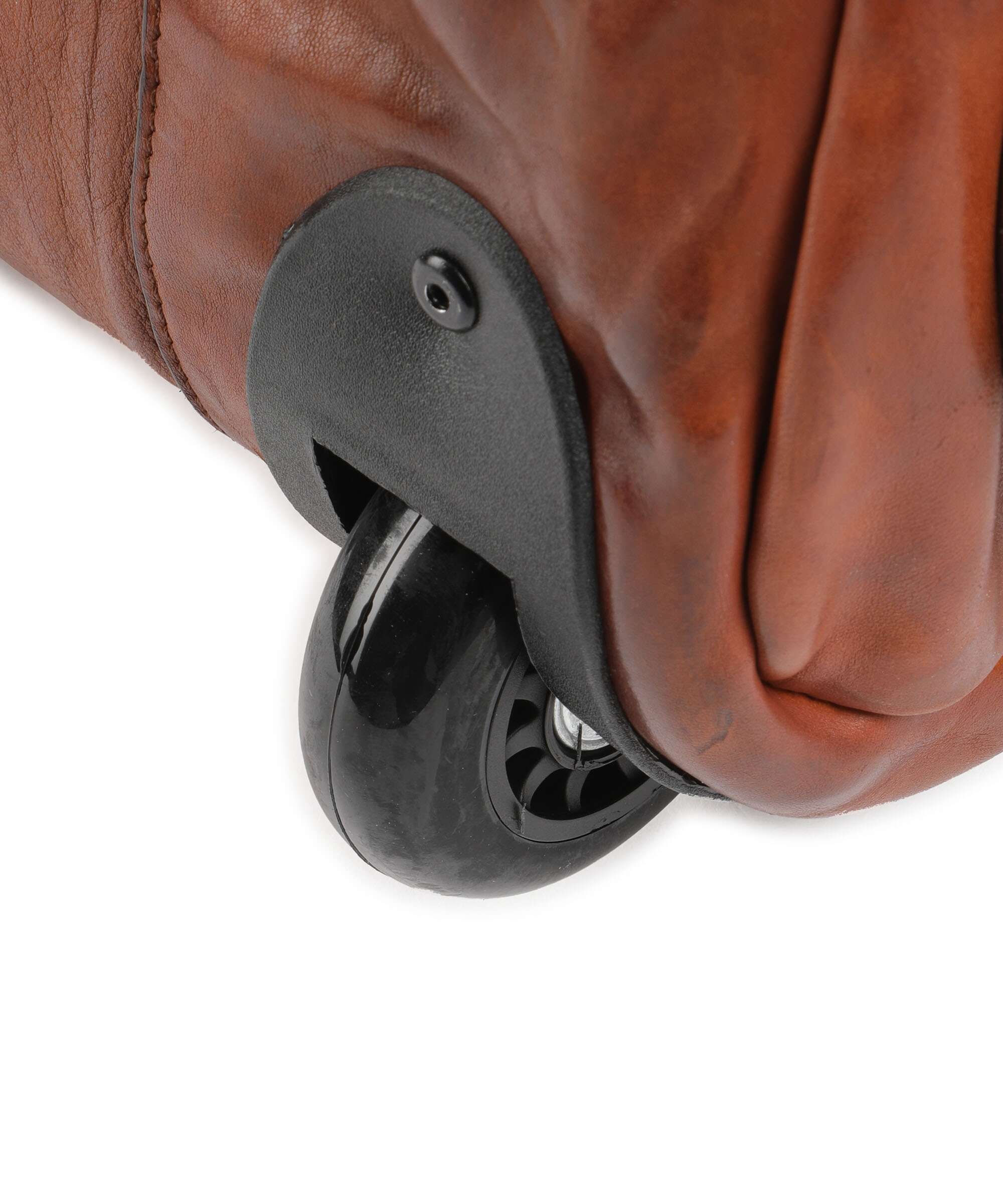 Campomaggi Travel bag with wheels cognac