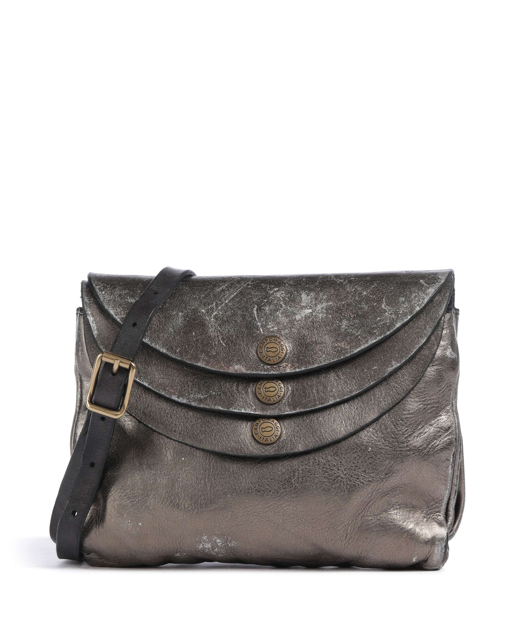 Campomaggi Crossbody bag lead grey