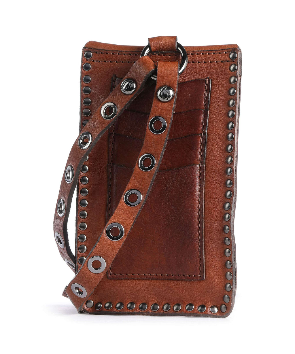 Campomaggi Phone bag cognac