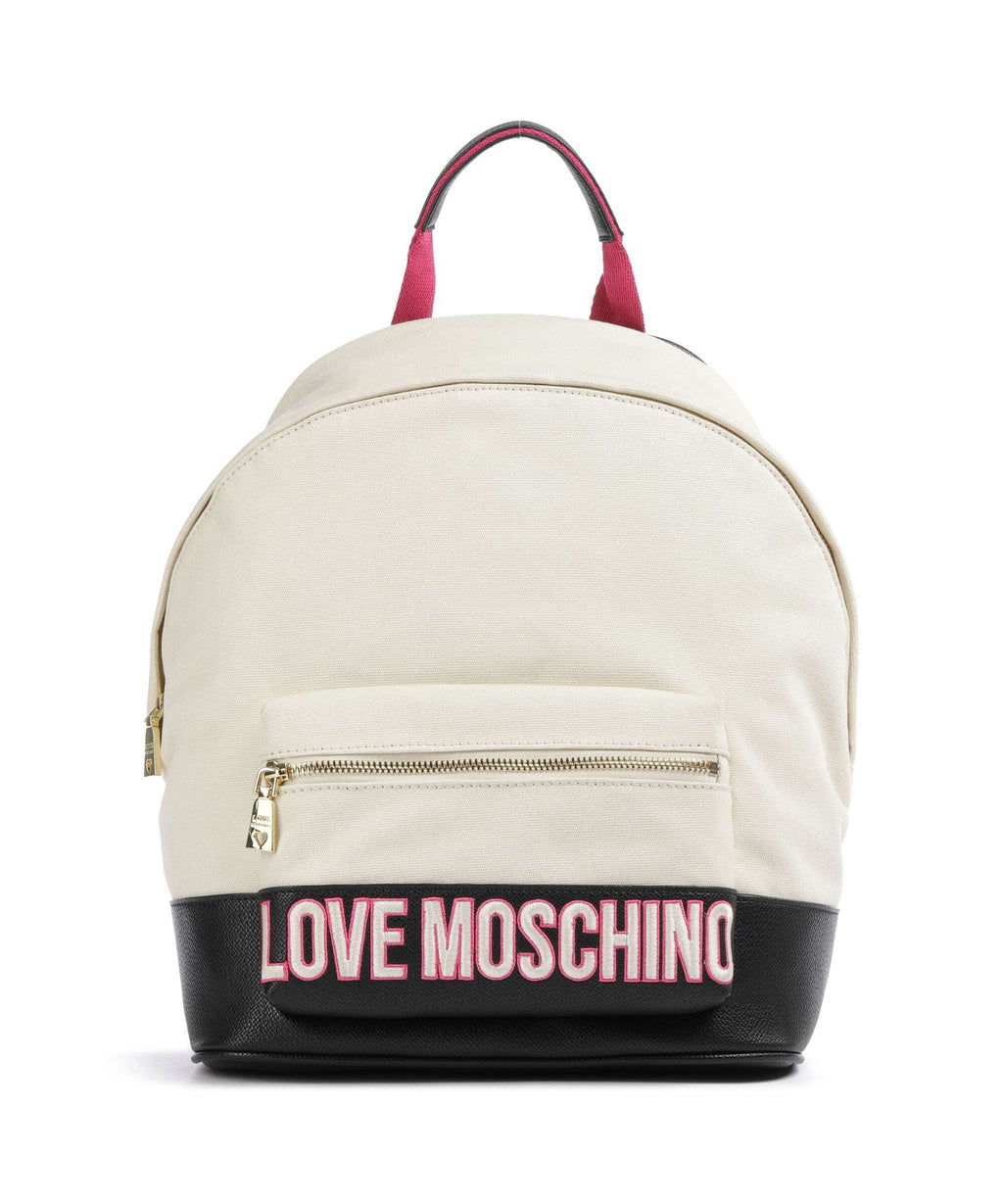 Love Moschino Free Time Backpack nero/fuxia/avorio