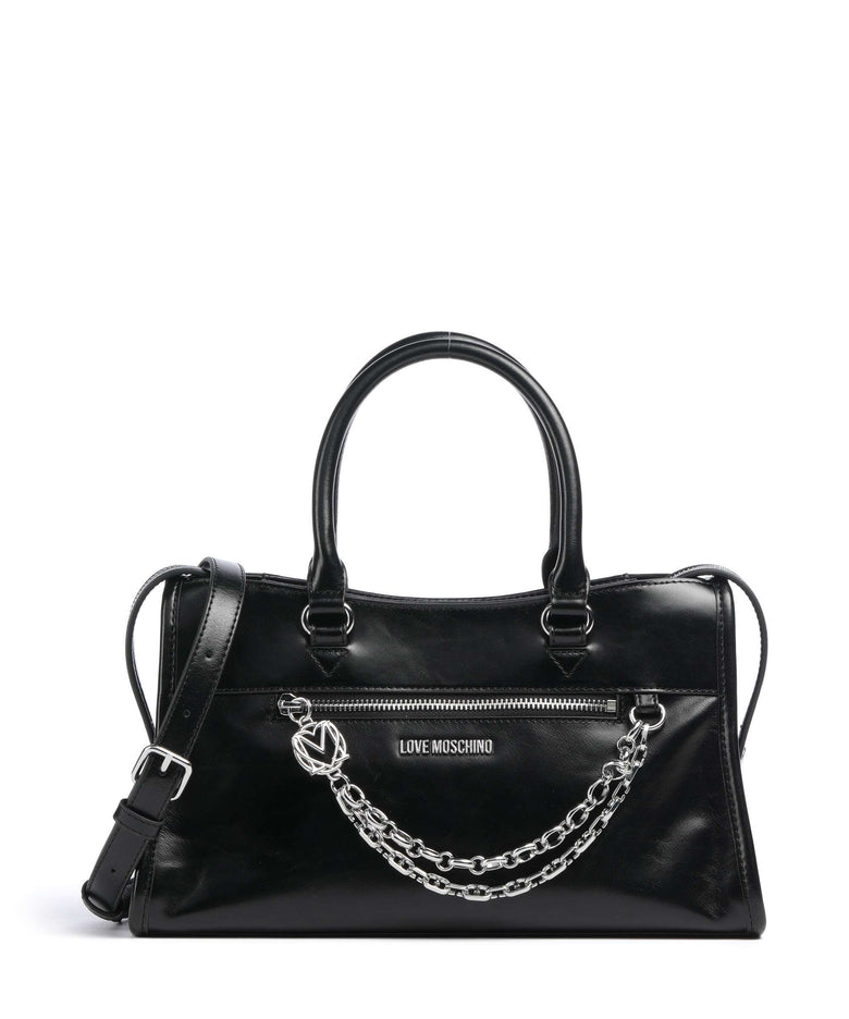 Love Moschino Urban Chains Handbag black/black