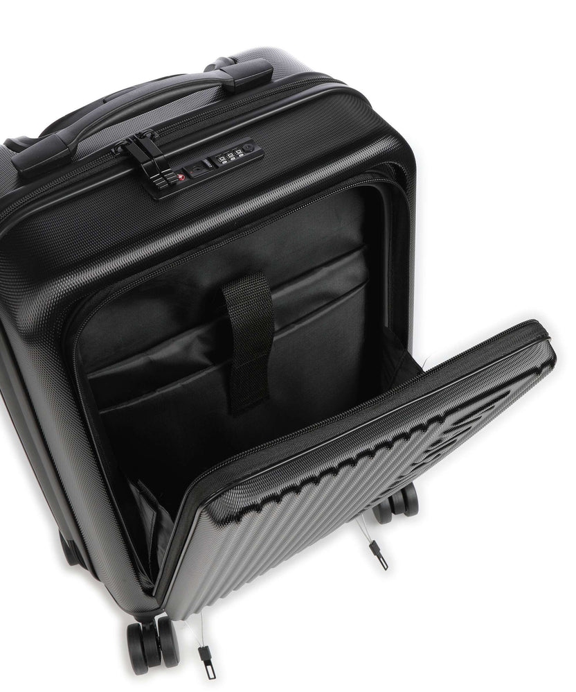 Valentino Bags Lexplor Spinner (4 wheels) nero