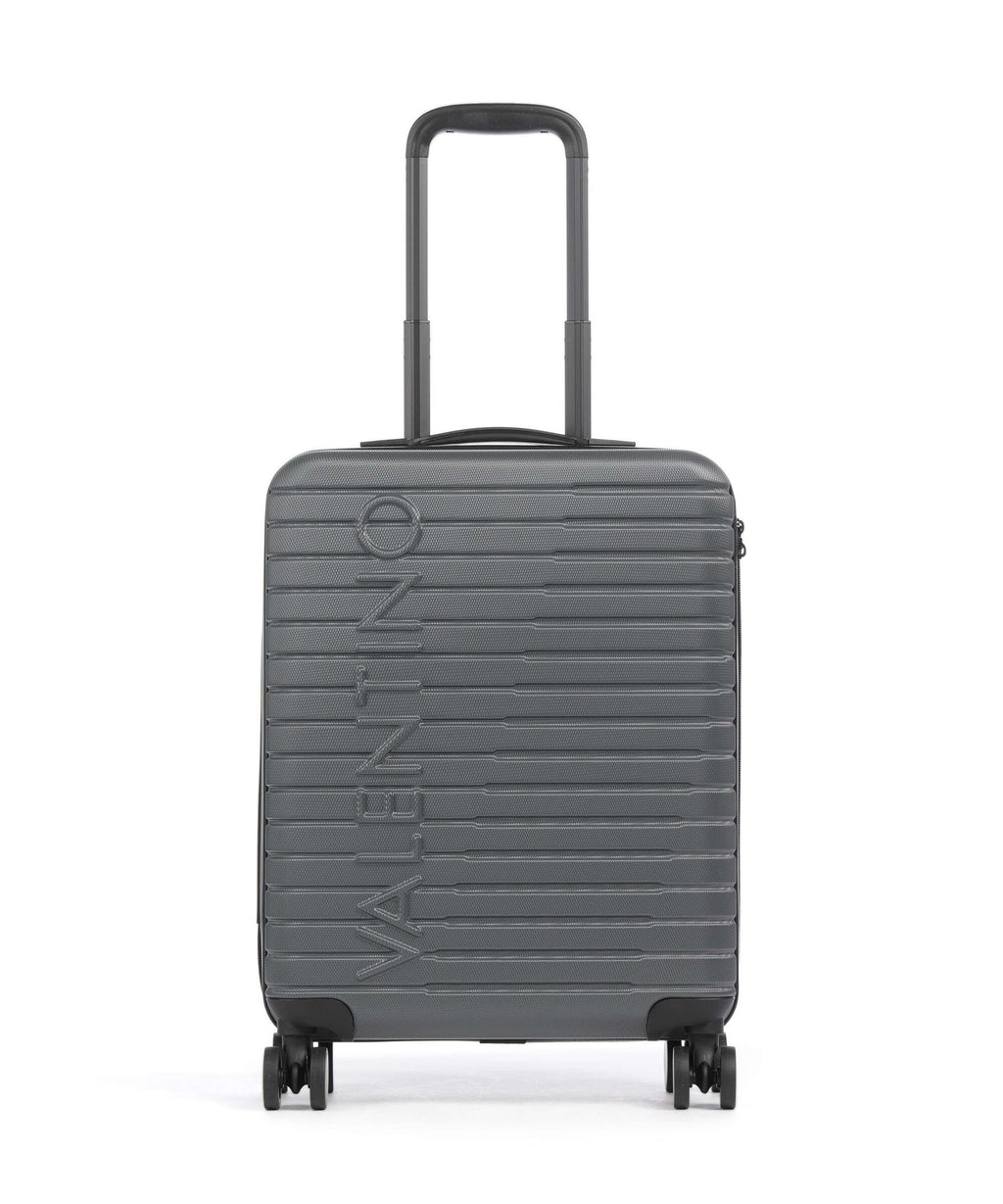Valentino Bags Mercury Spinner (4 wheels) gunmetal