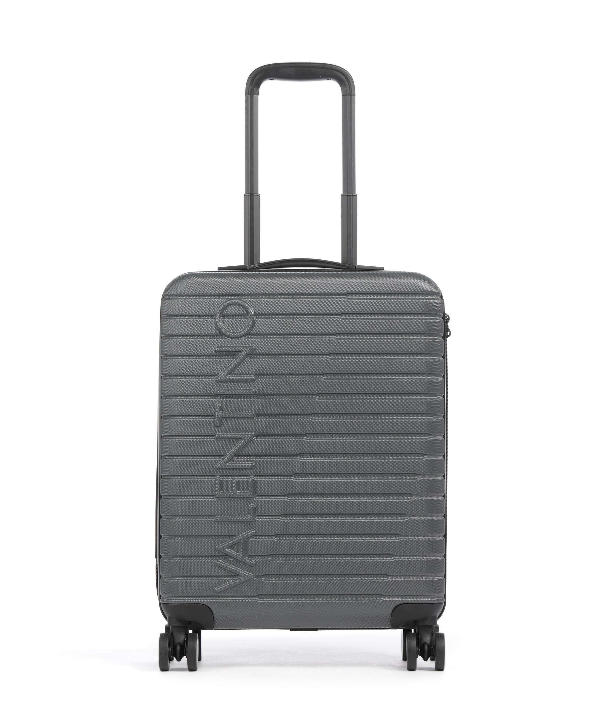 Valentino Bags Mercury Spinner (4 wheels) gunmetal
