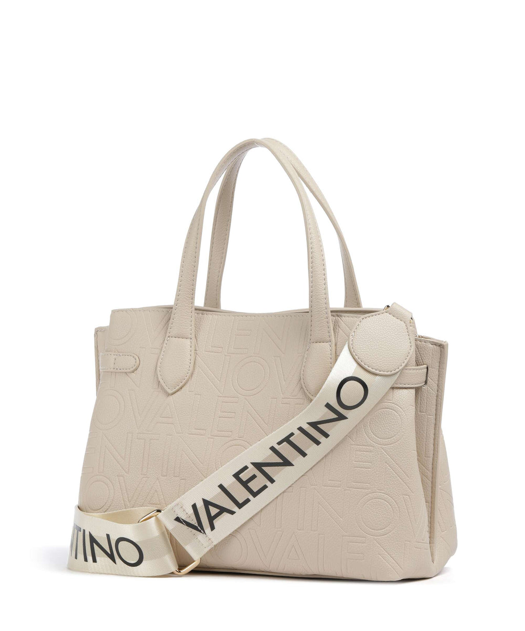 Valentino Bags Pansy Handbag ecru