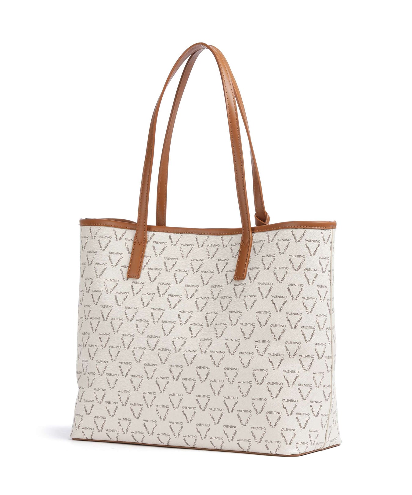 Valentino Bags Lady Re Tote bag bianco/cuoio