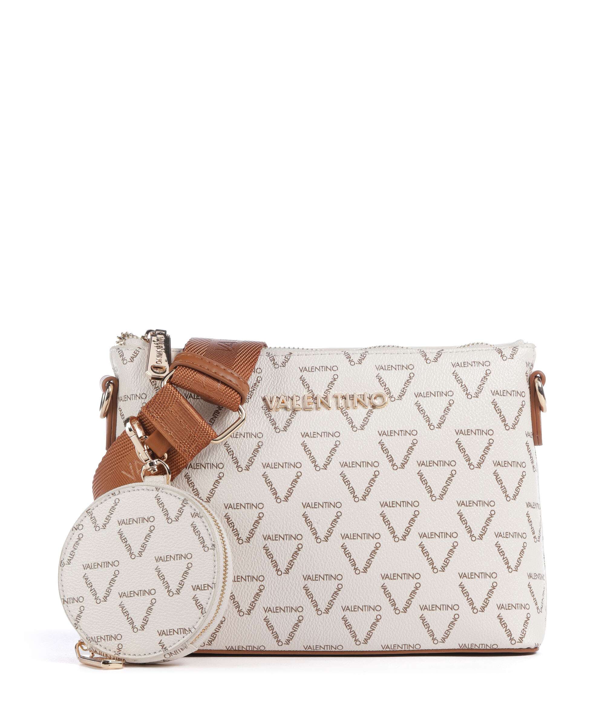 Valentino Bags Lady Re Crossbody bag bianco/cuoio