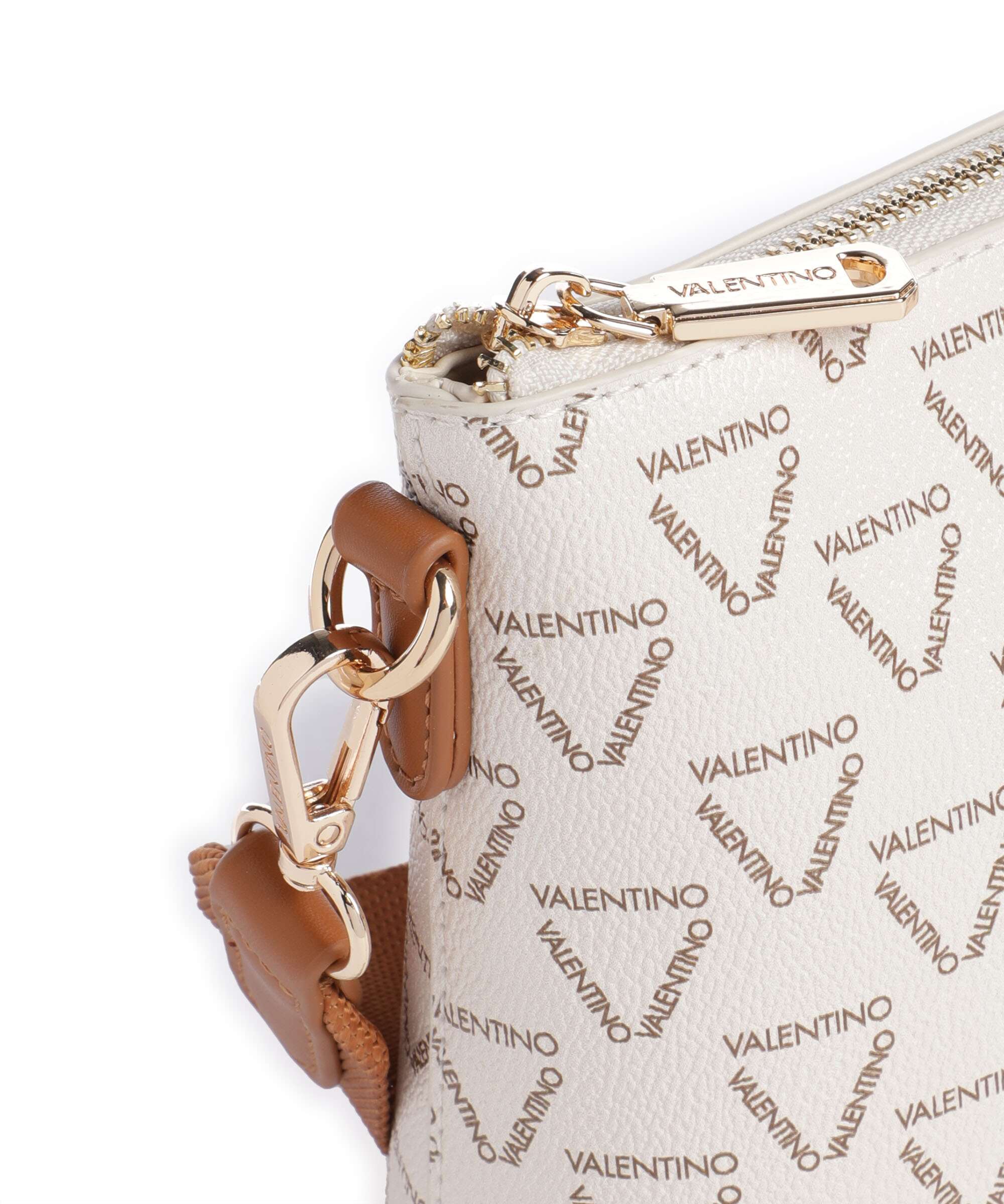 Valentino Bags Lady Re Crossbody bag bianco/cuoio