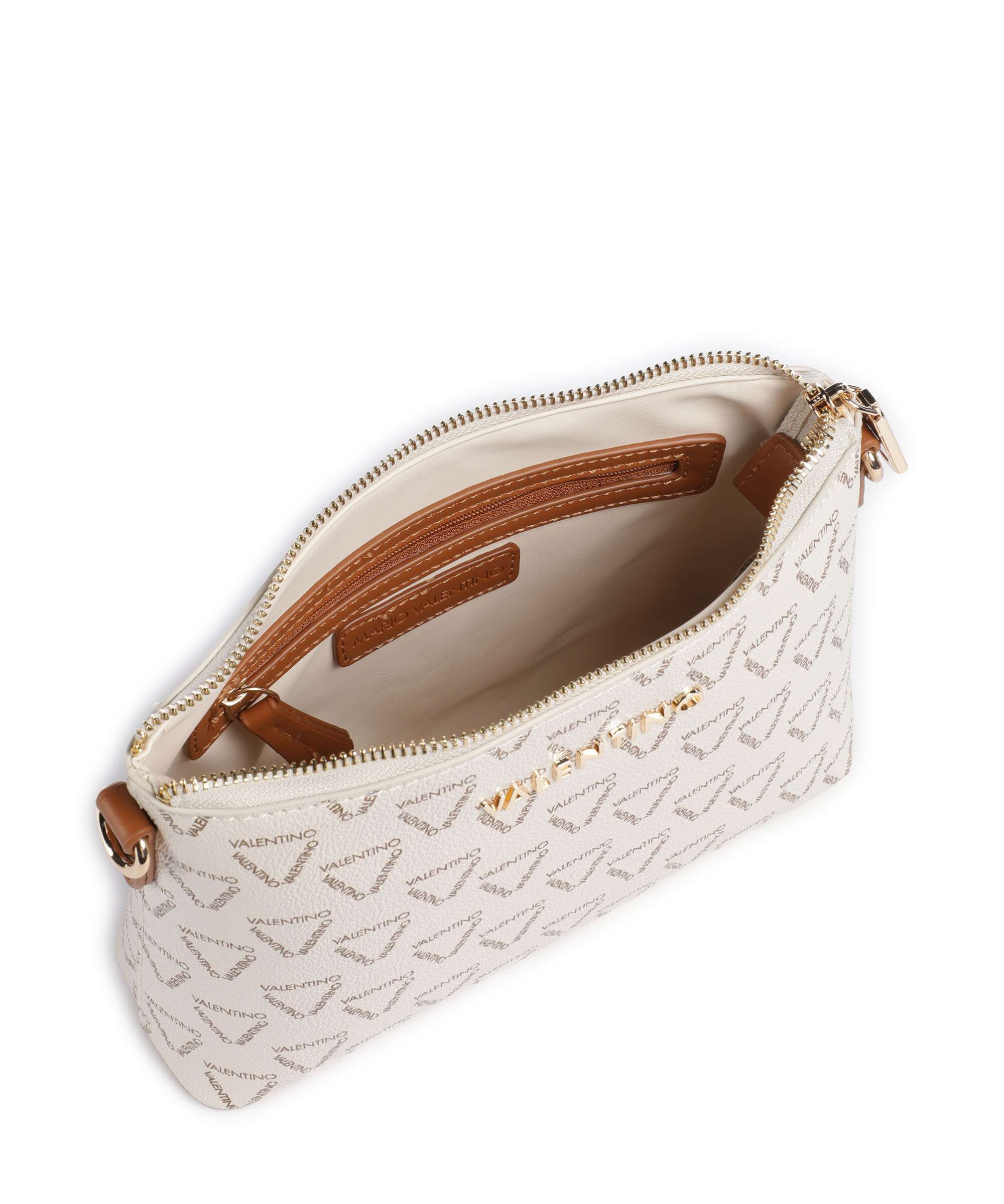 Valentino Bags Lady Re Crossbody bag bianco/cuoio