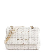 Valentino Bags Tweed Schoudertas off white/multicolour