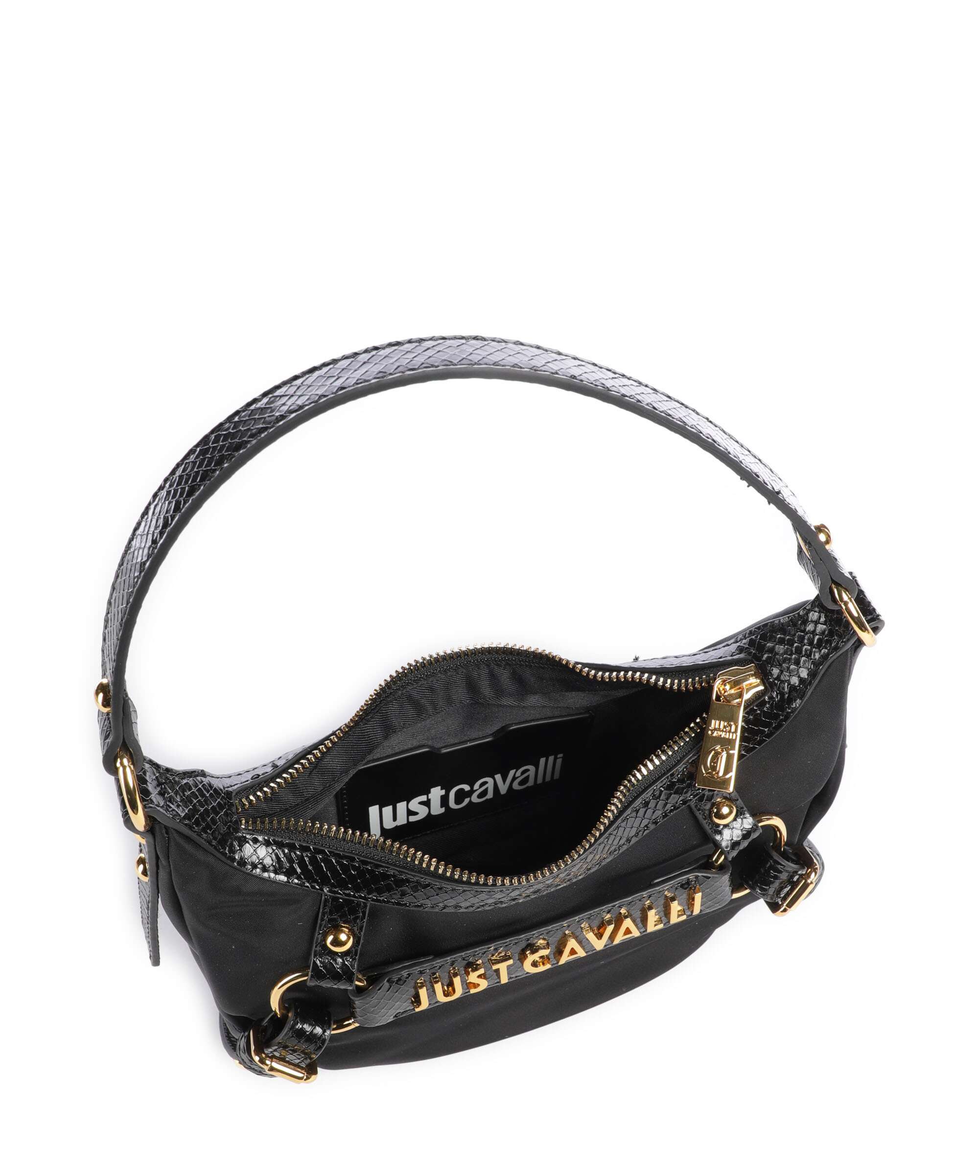 Just Cavalli Foulard Cage Shoulder bag black