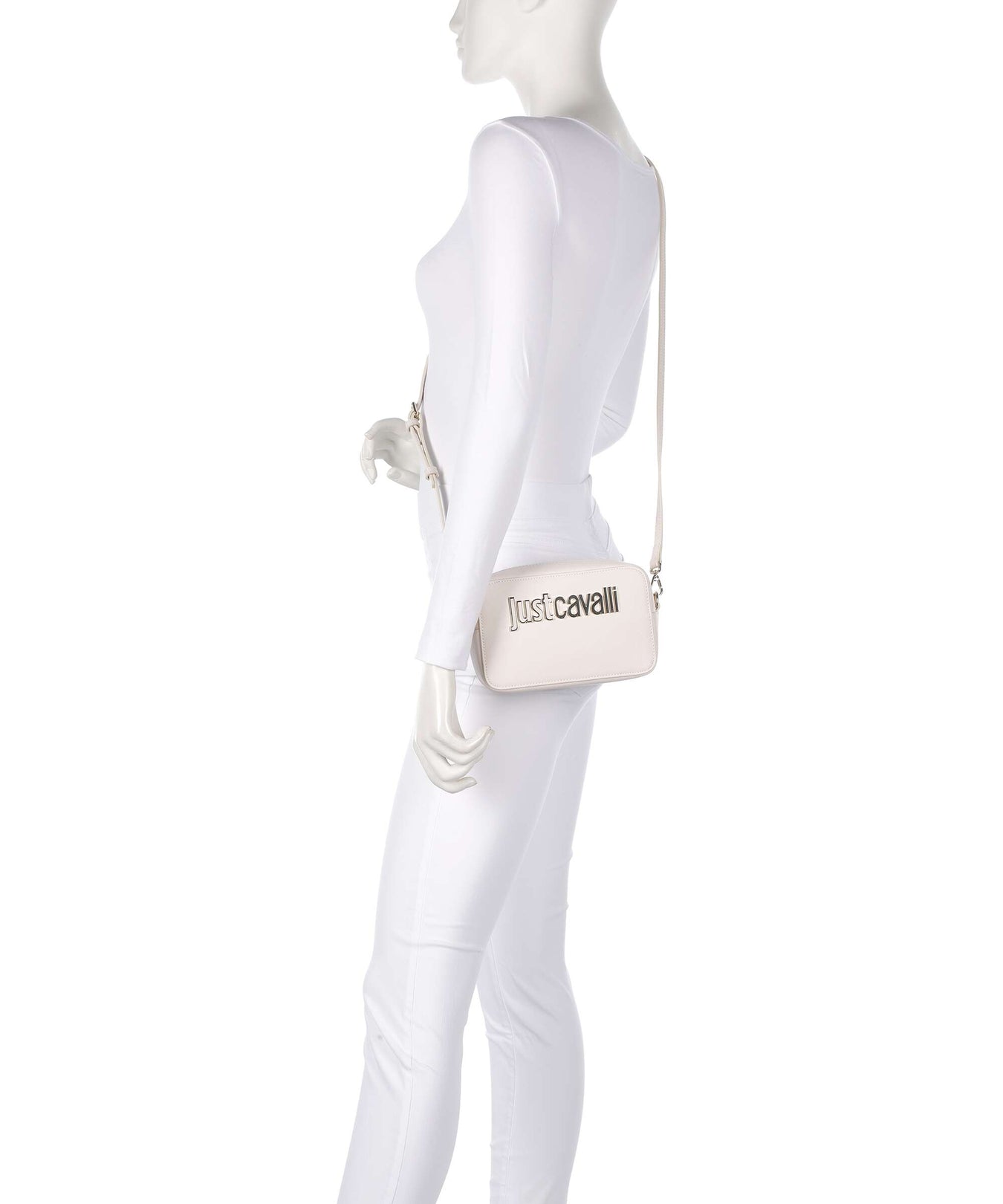 Just Cavalli Crossbody bag offwhite