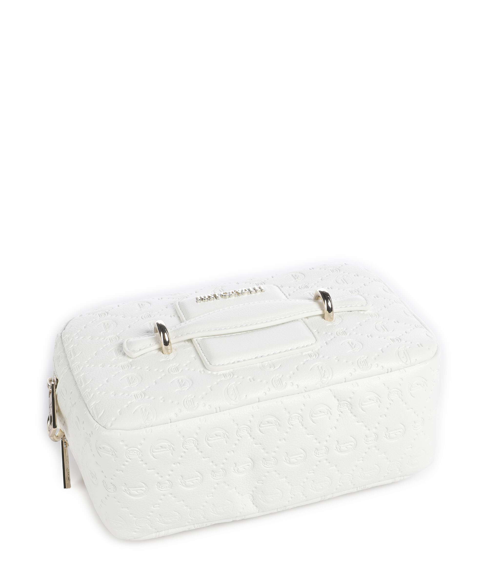 Just Cavalli All Over Gothic Crossbody bag white