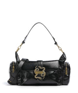 Just Cavalli Iconic Snakes Pockets Schoudertas black