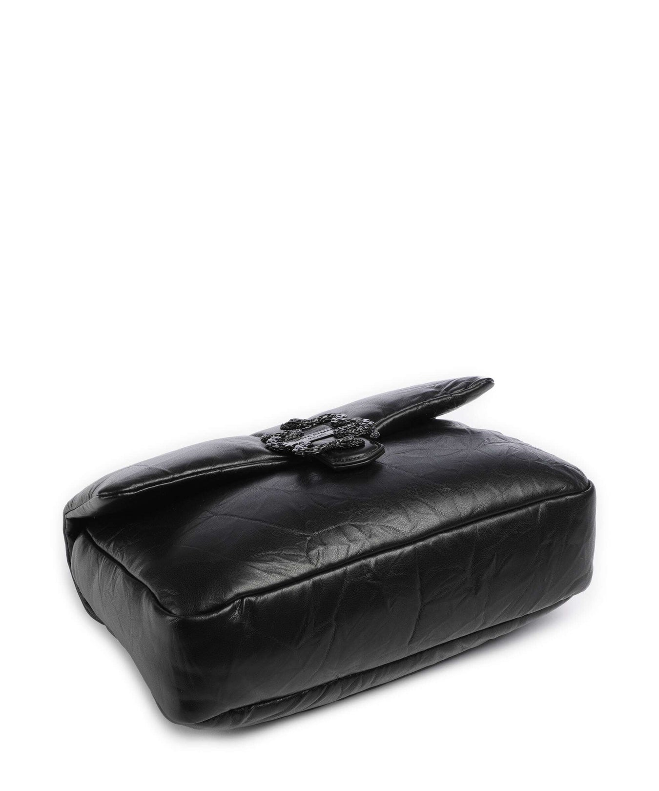 Just Cavalli Iconic Snakes Puffy Shoulder bag black