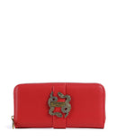 Just Cavalli Iconic Snakes Portemonnee tango red
