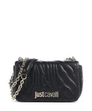 Just Cavalli Quilted Zebra Schoudertas black