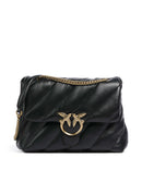 Pinko Love Puff Big Schoudertas nero/antique gold
