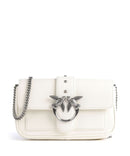 Pinko Love One Pocket Portemonnee bianco seta/old silver
