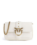 Pinko Love One Pocket Portemonnee bianco seta/antique gold