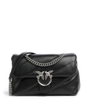 Pinko Love Puff Classic Schoudertas nero/old silver