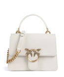 Pinko Love One Mini Crossbody tas bianco seta/antique gold