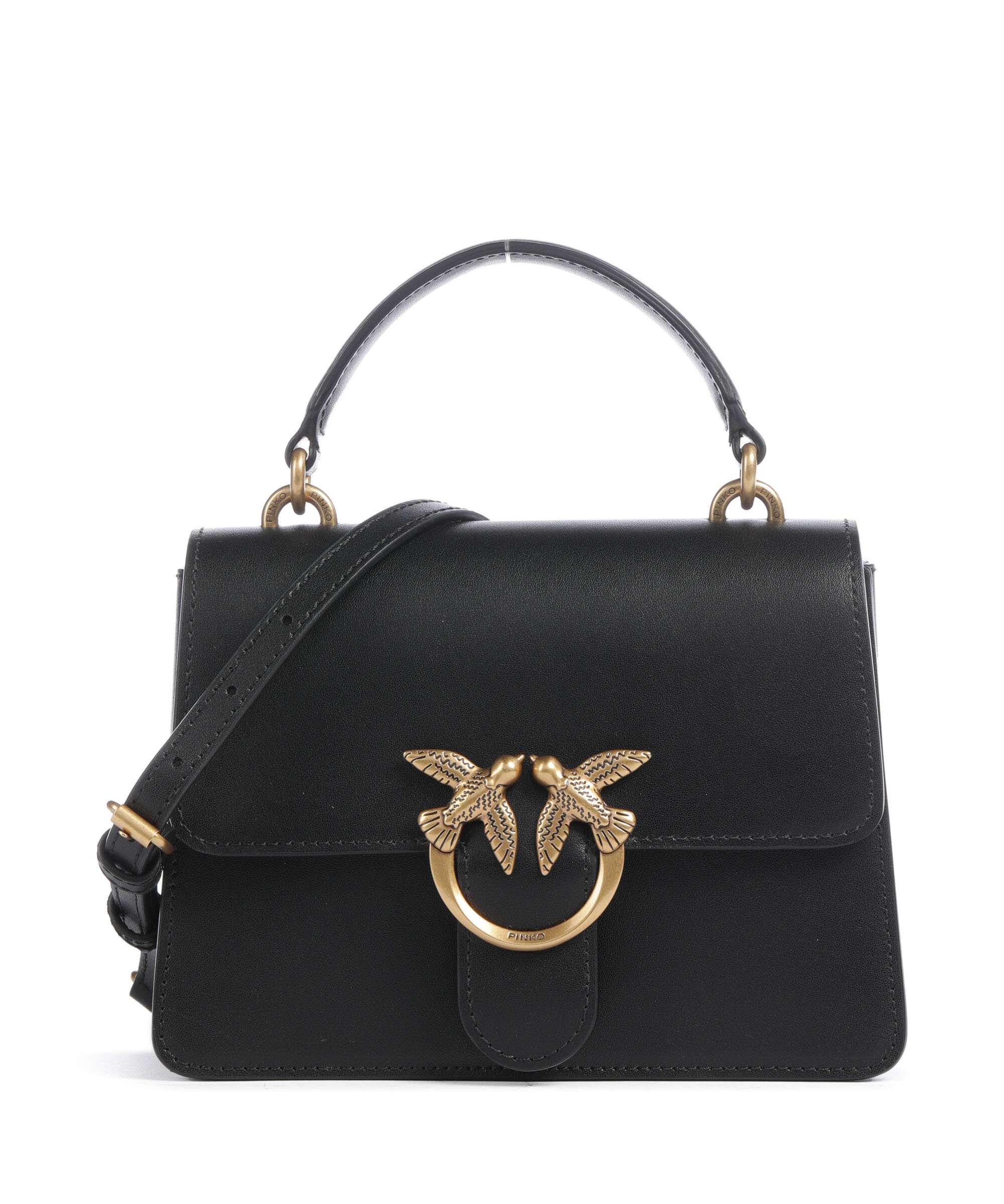 Pinko Love One Mini Handbag nero/antique gold
