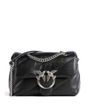 Pinko Love Puff Mini Schoudertas nero/old silver
